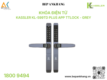 Khóa điện tử Kassler KL-599TD Plus App TTlock - Grey